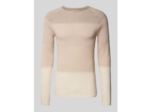 5715311444508 - Jack & Jones - Essentials - Pullover in Beige mit Farbverlaufdesign-Neutral