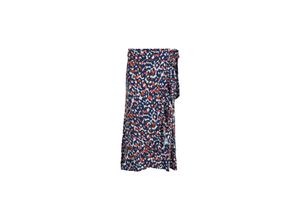 5715311749948 - VILA Wickelrock VIMINA NEW WRAP SKIRT  WEH Cloud Dancer W BLUE PI Motivprint Bunt - Gr 38