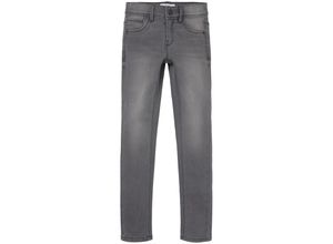 5715312029650 - - Jeanshose NKFPOLLY Skinny Fit in light grey denim Gr164