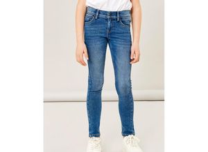 5715312030052 - - Jeanshose NKFPOLLY Skinny Fit in medium blue denim Gr164