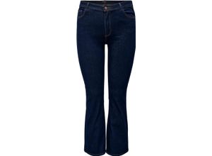 5715312571340 - ONLY CARMAKOMA Jeanshose Flared Fit Five-Pocket für Damen blau 42 32