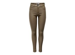 5715313902358 - JDY Highwaist Jeans New Thunder Walnut Unifarben Braun - Gr XS x 32