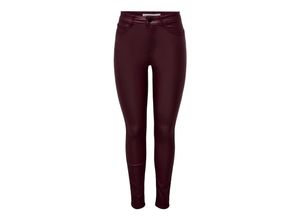 5715313907346 - JDY Highwaist Jeans New Thunder Windsor Wine Unifarben Lila - Gr XS x 32