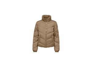 5715313910414 - JDY Steppjacke Finno Beaver Fur Unifarben Braun - Gr XS