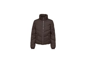 5715313910483 - JDY Steppjacke Finno Chocolate Brown Unifarben Braun - Gr M