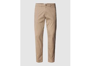 5715314764818 - Slim Fit Chino in unifarbenem Design Modell NEW Miles