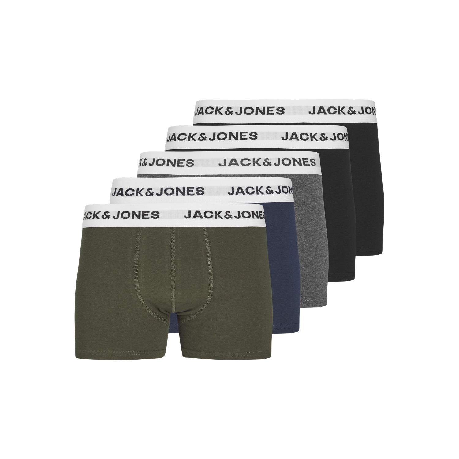 5715316645955 - Boxershorts Kind Jack & Jones Basic (x5) 5715316645955 - Boxershorts Kind Jack & Jones Basic (x5)
