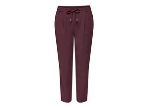 5715318150075 - ONLY Stoffhose Brook Tawny Port Unifarben Rot - Gr XS x 32