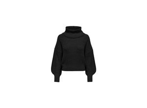 5715318781682 - JDY Rollkragenpullover Megan Black Unifarben Schwarz - Gr L