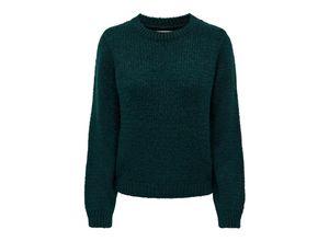 5715320381122 - JDY Strickpullover Dinea Deep Teal Unifarben Grün - Gr XS