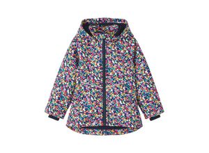 5715320650624 - - Jacke NMFMAXI - POP FLOWER in dark sapphire Gr92