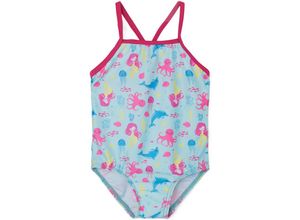 5715320880915 - - Badeanzug NMFZIZA - UNDERWATER in aqua splash Gr86 92