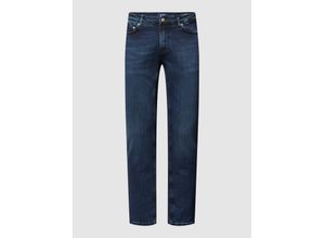 5715321396316 - Slim Fit Jeans mit Label-Patch Modell LOOM