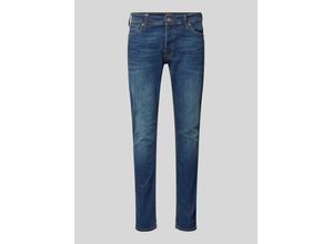 5715322223031 - Jack & Jones Intelligence - Liam - Schmal geschnittene Jeans in mittelblauer Waschung