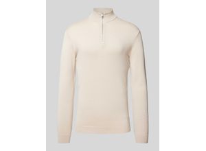 5715323169697 - Strickpullover aus Viskose-Mix mit Stehkragen