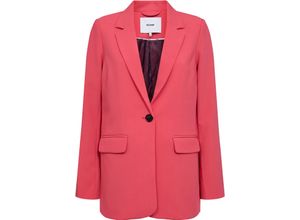 5715338276113 - Blazer Pattentaschen Reverskragen für Damen pink 40