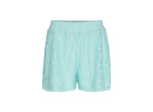 5715362114450 - VERO MODA Shorts Maya Limpet Shell Unifarben Türkis - Gr M