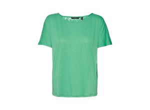 5715362433674 - VERO MODA T-Shirt Marijune Bright Green Unifarben Grün - Gr M