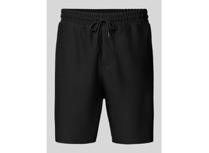 5715363271909 - Regular Fit Sweatshorts mit Feinripp Modell DRUM LIFE