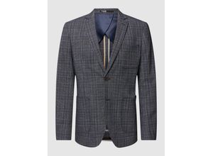 5715363913137 - SELECTED Blazer Reverskragen kariert für Herren blau 46