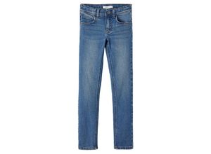 5715364745249 - - Jeanshose NKMTHEO XSLIM in medium blue denim Gr92