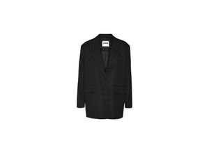 5715365214072 - NOISY MAY Klassischer Blazer Milla Black Unifarben Schwarz - Gr M