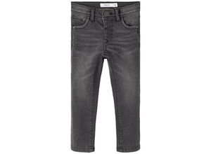 5715365847522 - - Jeanshose NMFPOLLY DNMTHRIS in dark grey Gr98