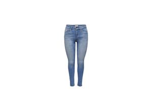 5715366322202 - ONLY Ankle Jeans Blush Light Blue Denim Unifarben Blau - Gr XS x 30