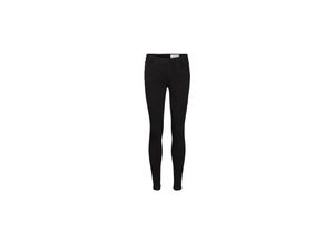 5715366463141 - NOISY MAY Skinny Jeans Billie Black Unifarben Schwarz - Gr 25 x 32