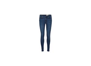 5715366469327 - NOISY MAY Skinny Jeans Billie Medium Blue Denim Unifarben Blau - Gr 27 x 30