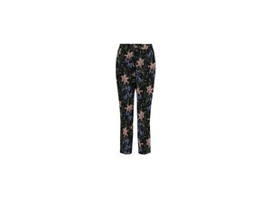 5715367060813 - ONLY Stoffhose Nova Life Black 357 Wild flowers GeblmtFloral Schwarz - Gr 34