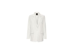 5715367537025 - VERO MODA Klassischer Blazer Carmen Snow White Unifarben Weiß - Gr M