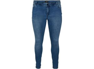 5715367566131 - VERO MODA® Jeans Five-Pocket Gürtelschlaufen für Damen blau 50 32