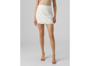 5715367852647 - VERO MODA Skort Tassa Snow White Unifarben Weiß - Gr M