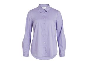 5715367920100 - VILA Hemdbluse Gimas Sweet Lavender Unifarben Lila - Gr 40