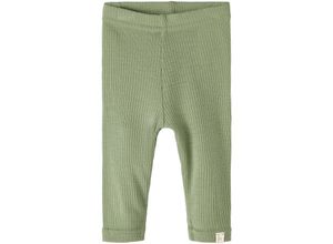 5715369121253 - Lil Atelier - Woll-Leggings NBNFABLE in oil green Gr56