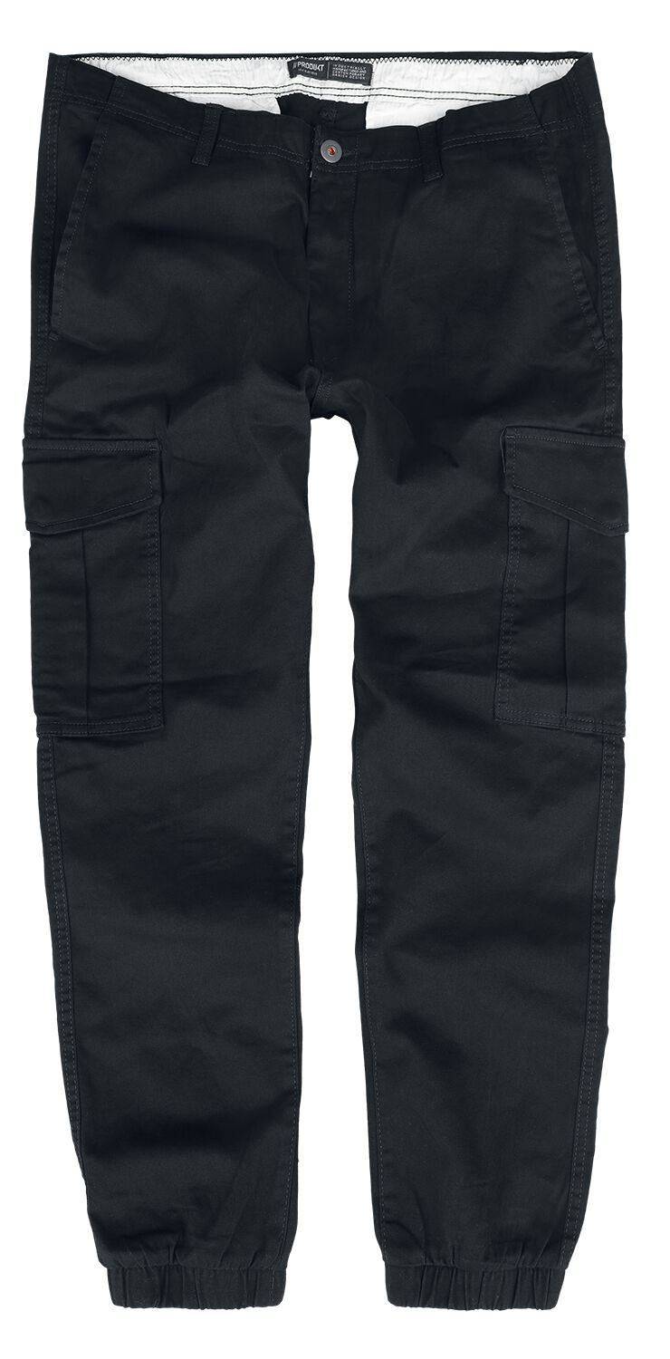 5715369247717 - PKTAKM Dawson Cuffed Cargo Pants Cargohose schwarz in W31L32