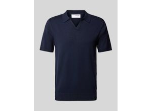 5715369509334 - Slim Fit Poloshirt mit V-Ausschnitt Modell TELLER