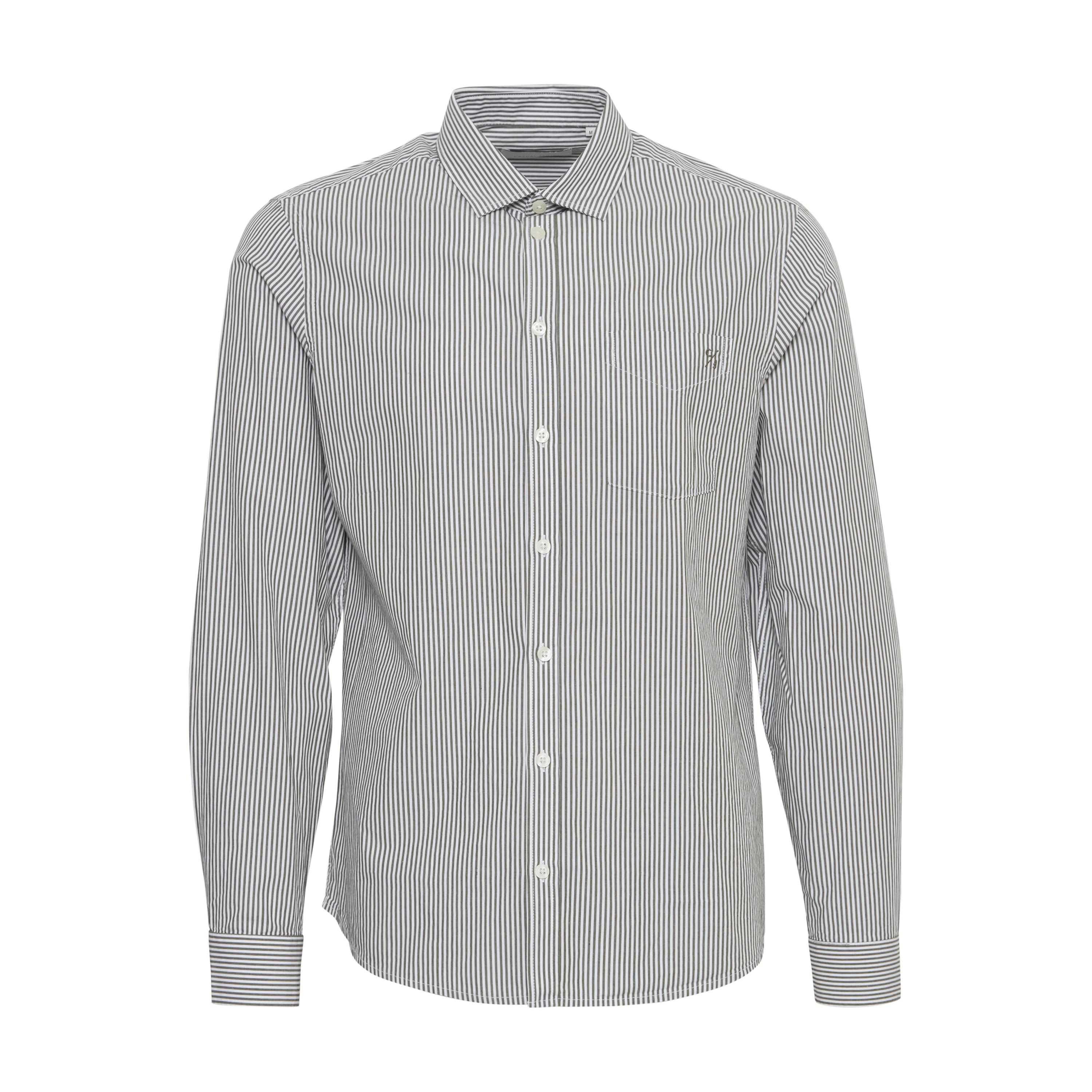 5715372820228 - Gestreifte Langarmhemd Casual Friday Anton