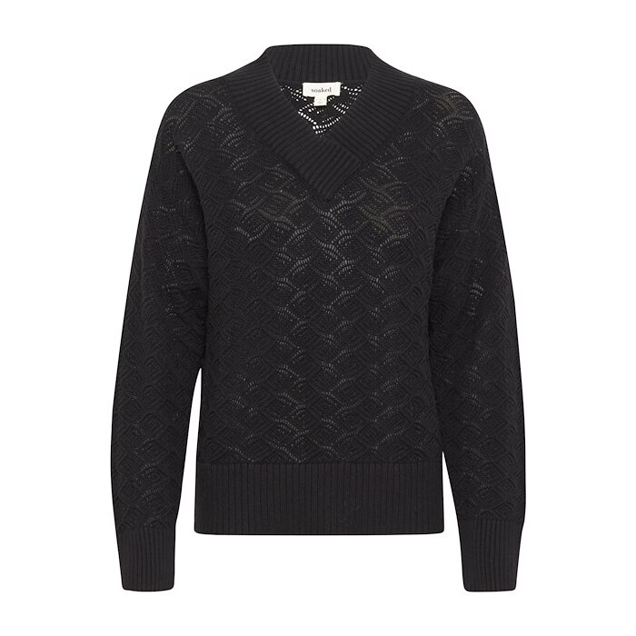 5715374773119 - Damen V-Ausschnitt Pulli Musling