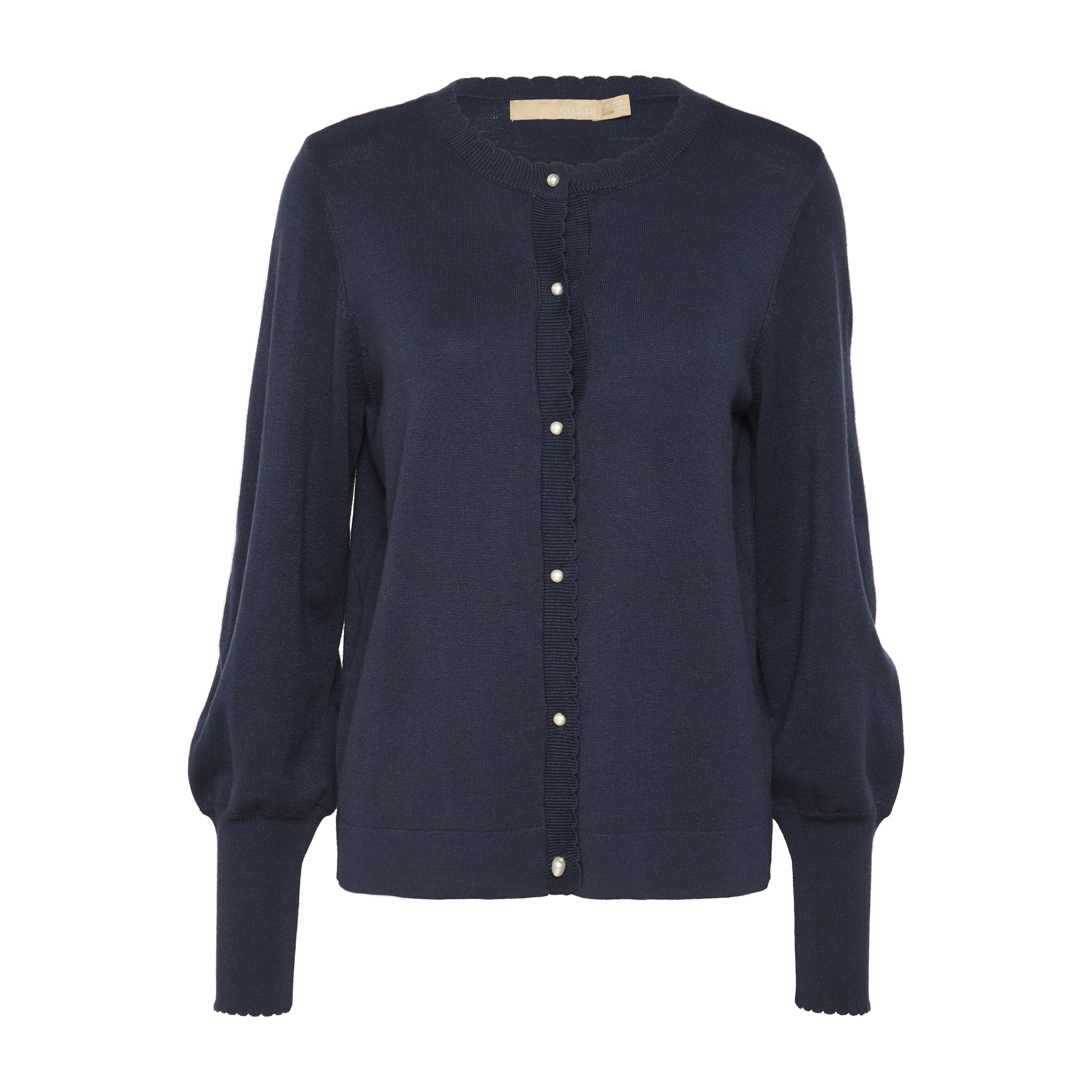 5715375761887 - Gerüschter Cardigan für Damen CULTURE Annemarie 5715375761887 - Gerüschter Cardigan für Damen CULTURE Annemarie
