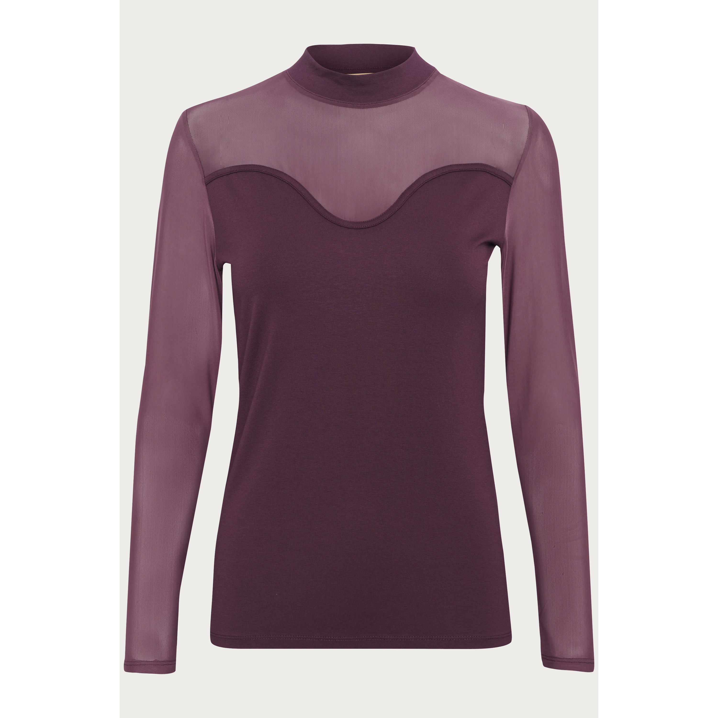 5715375810523 - Langarm-Bluse aus Strick für Damen CULTURE Grace