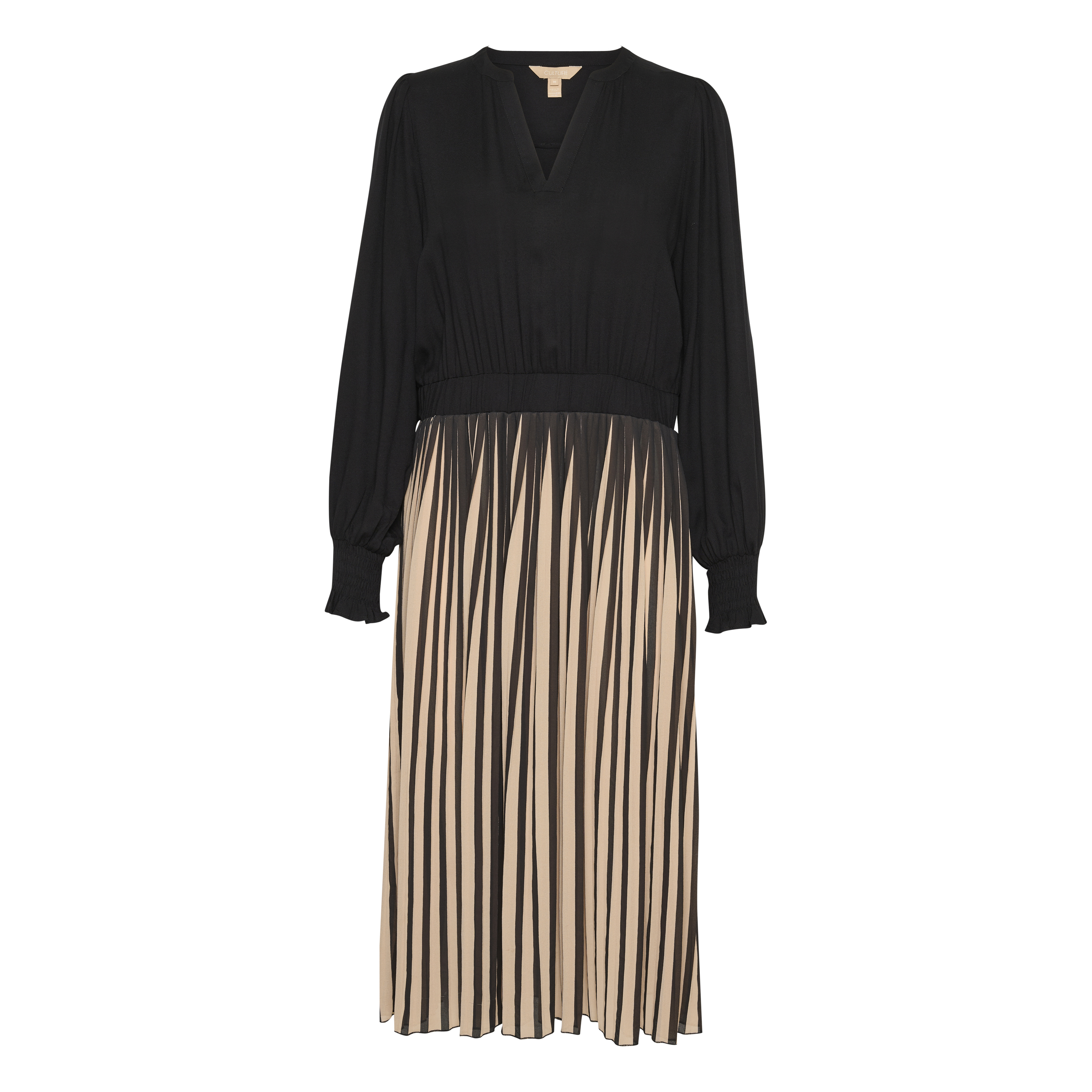 5715375810813 - Damen Kleid mit V-Ausschnitt CULTURE Carly 5715375810813 - Damen Kleid mit V-Ausschnitt CULTURE Carly