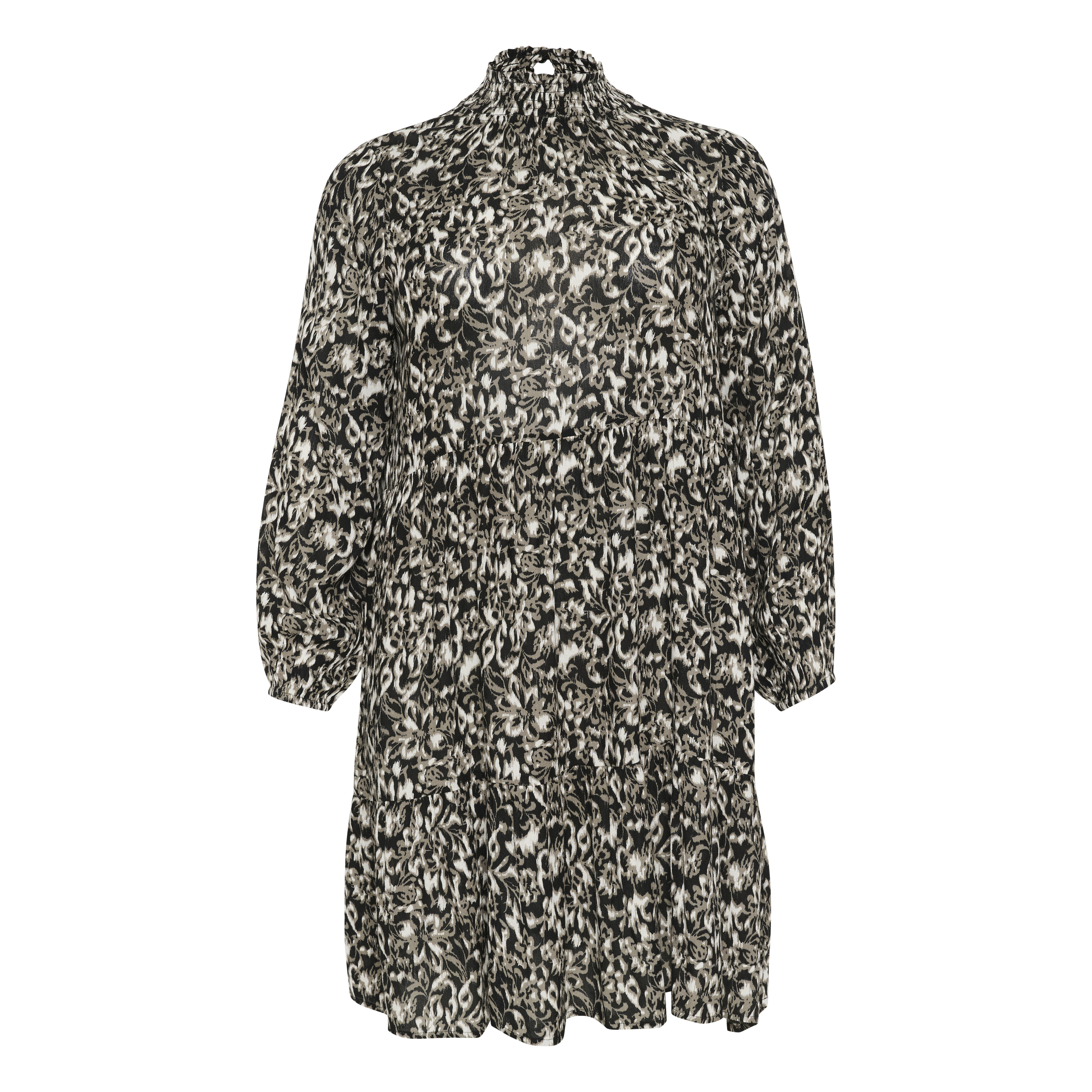 5715375815528 - Bedrucktes kurzes Kleid für Frauen Miana Ami