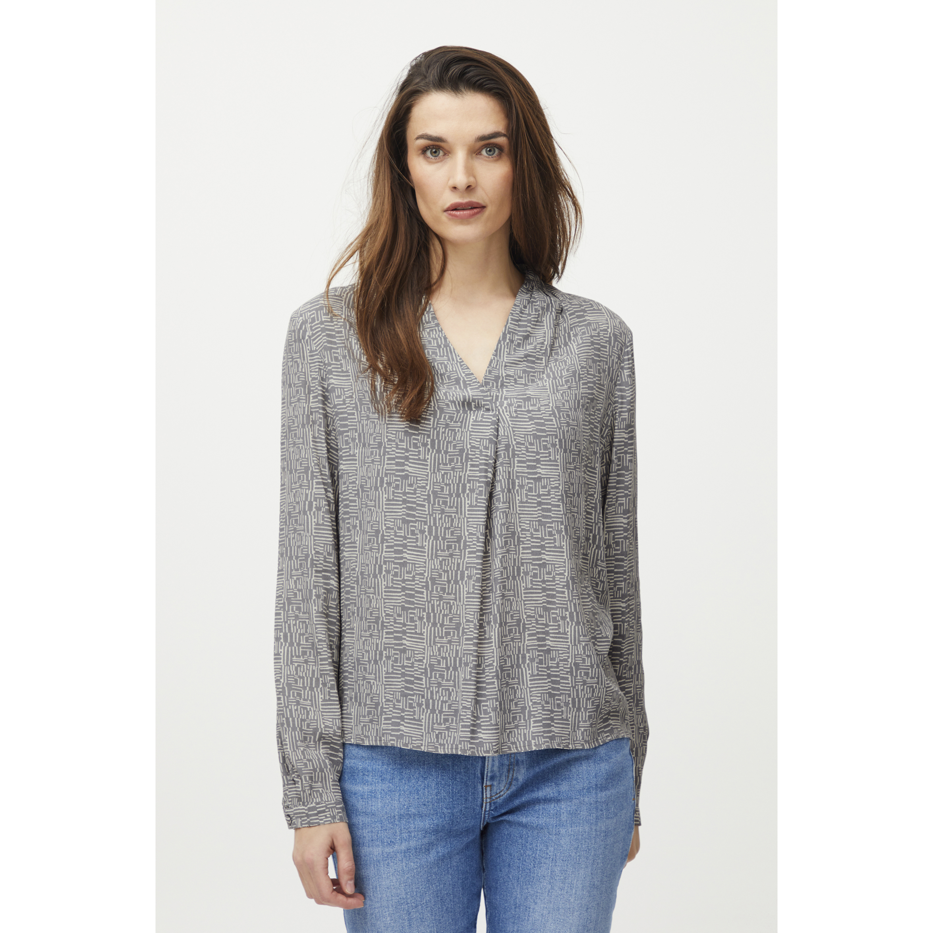 5715376245171 - Langarm-Bluse Damen Gene