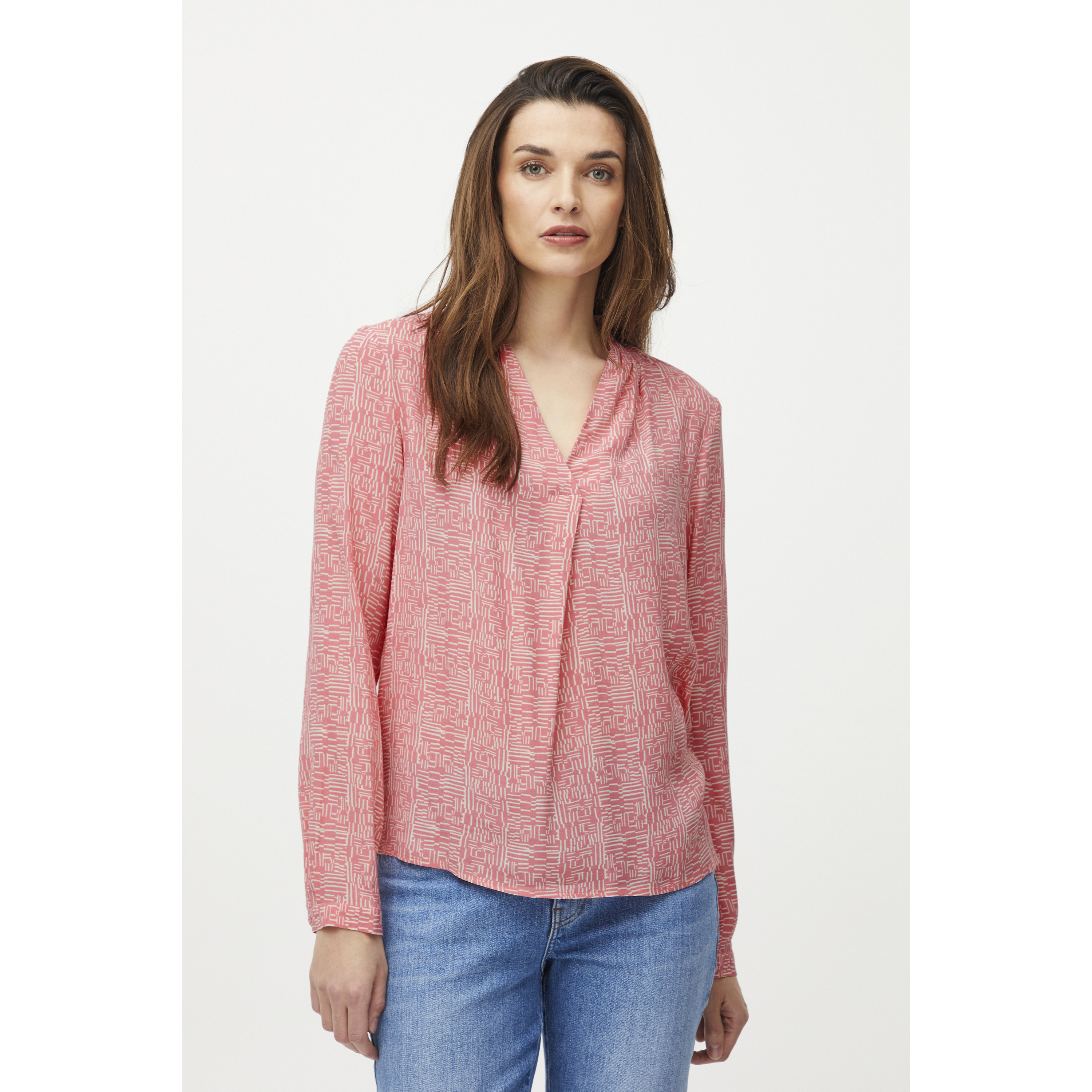 5715376245232 - Langarm-Bluse Damen Gene