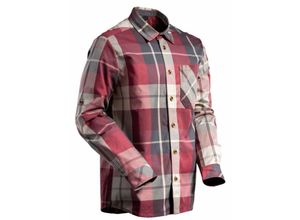 5715411022330 - - Hemd aus Flanell kariert Gr xl Bordeaux-kariert