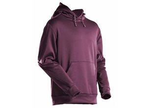 5715411025492 - Fleece Kapuzensweatshirt Gr 2XL bordeaux - Mascot