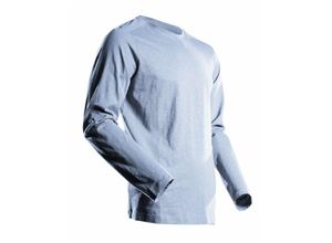 5715411035934 - T-Shirt Langarm moderne Passform T-shirt Gr m Hell Steinblau - Mascot