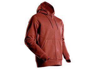5715411063265 - Kapuzensweatshirt mit Reißverschluss Kapuzensweatshirt Gr XL Herbstrot